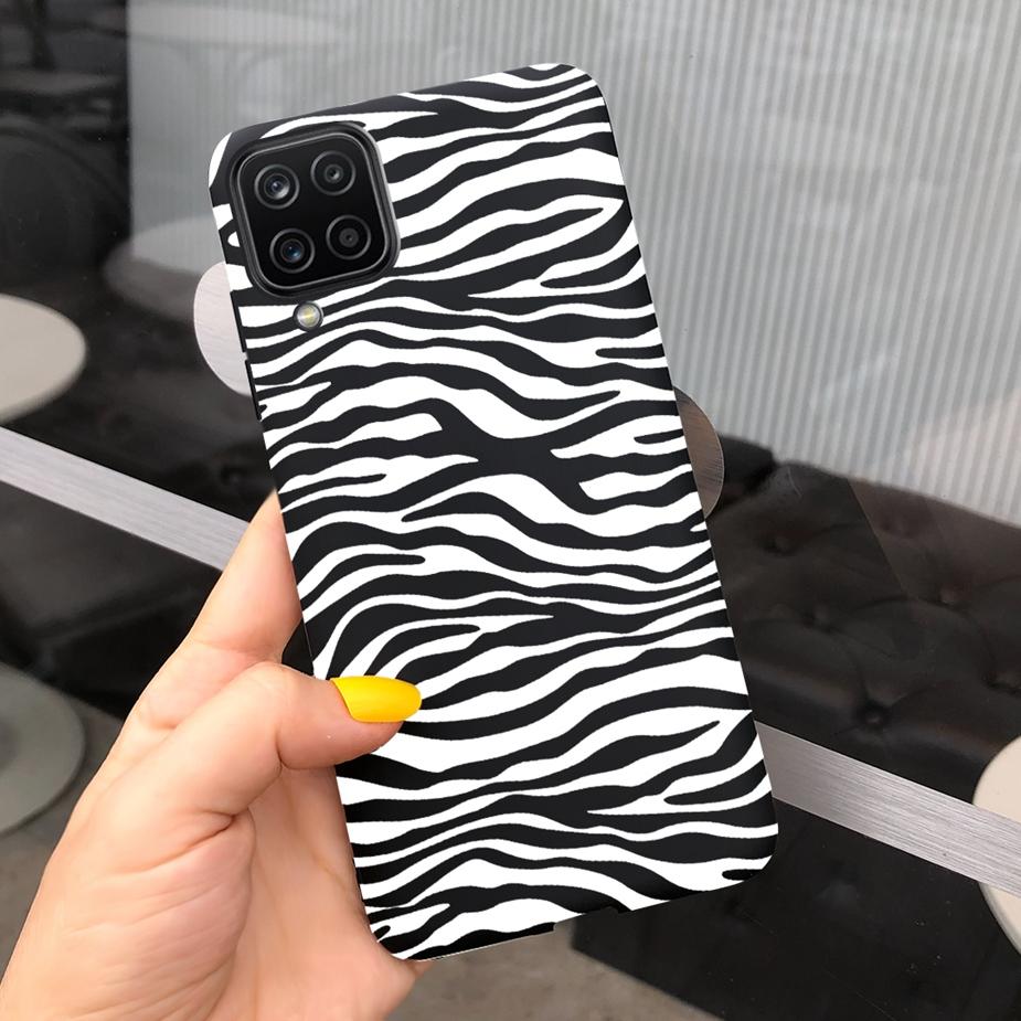 For Samsung Galaxy A12 Case M12 F12 Cue Candy Painted Cover Soft Silicone Phone Case For Samsung A12 M 12 GalaxyA12 Coque Bumper
