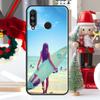 ГАВАЙСКИЙ ПЛЯЖ ДЕВУШКА-СЕРФЕРКА СЕРФИНГ ИСКУССТВО Для Huawei Nova 9 10 SE 11 Pro Y60 Y70 Y90 Y61 Y91 Y72 Y73 12i 11i 8i P20 P30 P40 Lite Чехол