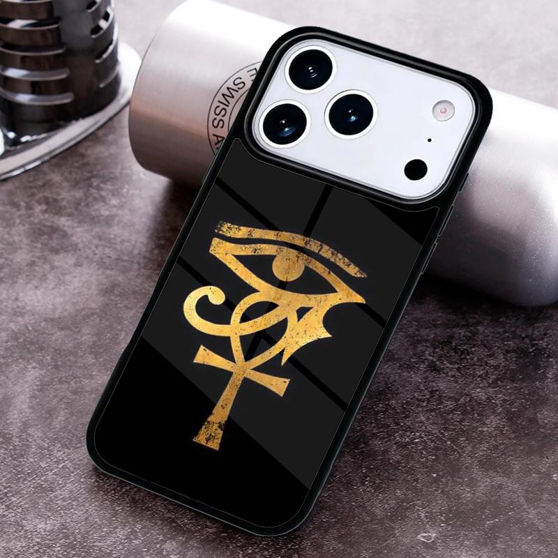 Египетский Глаз Гора Чехол Для Телефона Для iPhone 17 16 15 14 13 12 11 Pro Max Plus 17Air Мягкий Силиконовый Чехол