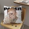 Подушка с изображением певца Bad Bunny Аниме-подушка Подушка для изголовья дивана-кровати Чехол для подушки Чехол для подушки x см Модная