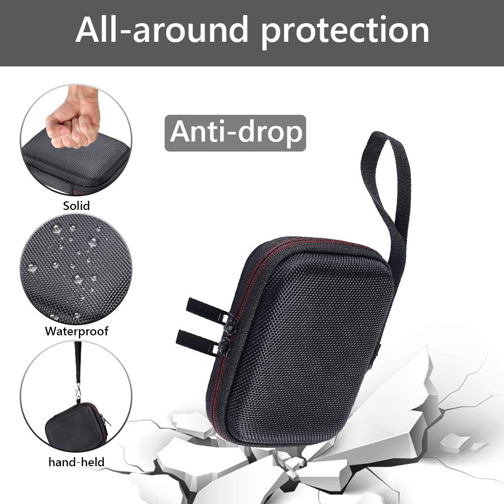 Чехол EVA Hardshell, устойчивый к царапинам, сумка для внешнего жесткого диска, защитный дорожный чехол для Samsung T7 Shield/T9 4 ТБ/2 ТБ/1 ТБ портативного SSD