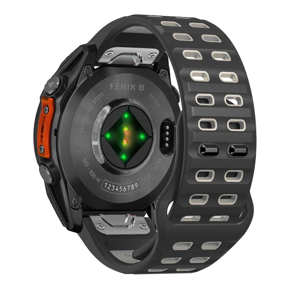 26 мм 22 мм ремешок QuickFit для Garmin Fenix 8 E 7 7X Epix Pro 6 6x 5 5X Plus/MARQ/D2 G1/965 955/Enduro 3 Силиконовый ремешок Браслет