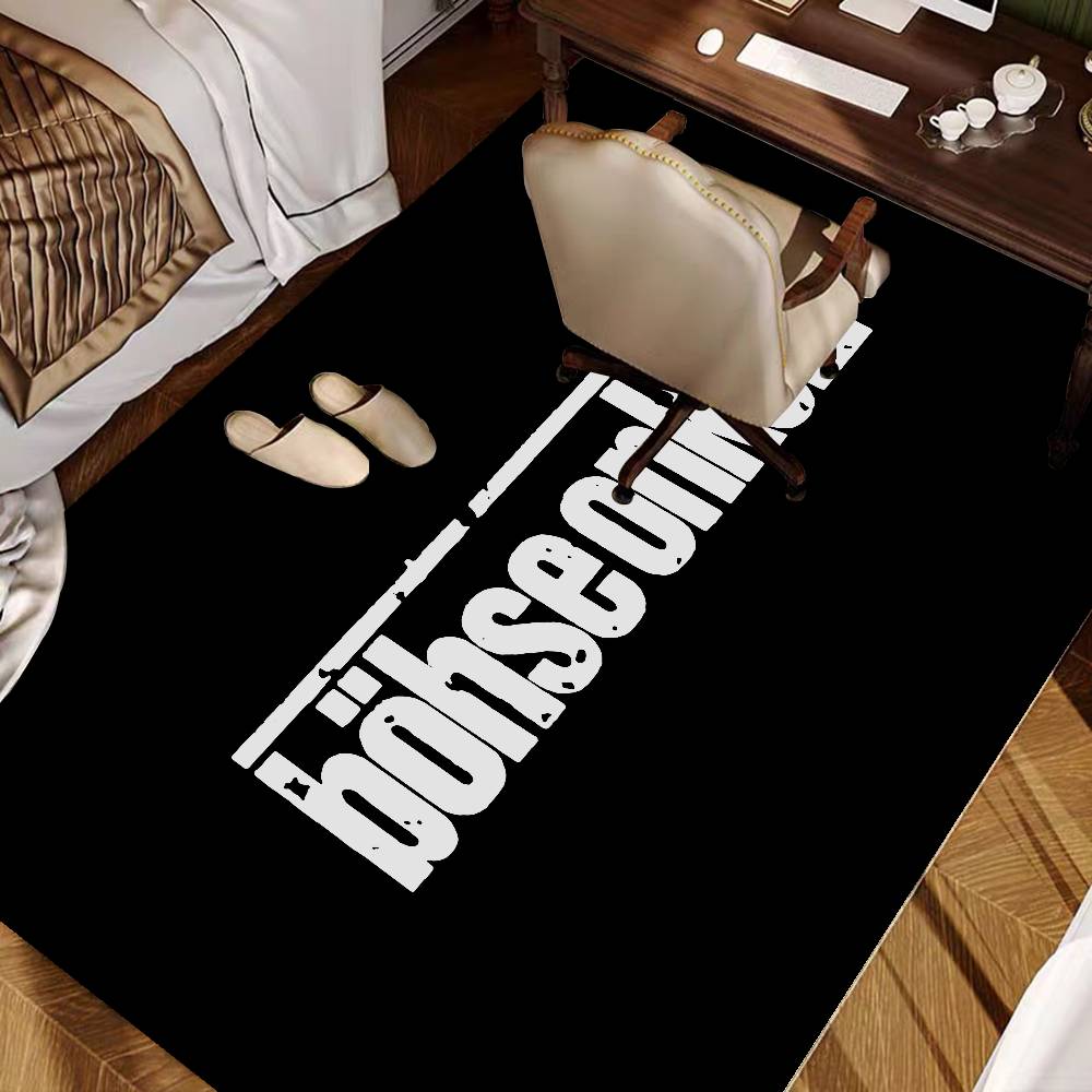 G-Germany B-Bohse O-Onkelz Hallway Carpet Washable Non-Slip Living Room Sofa Chairs Area Mat Kitchen Doormat Area Rug