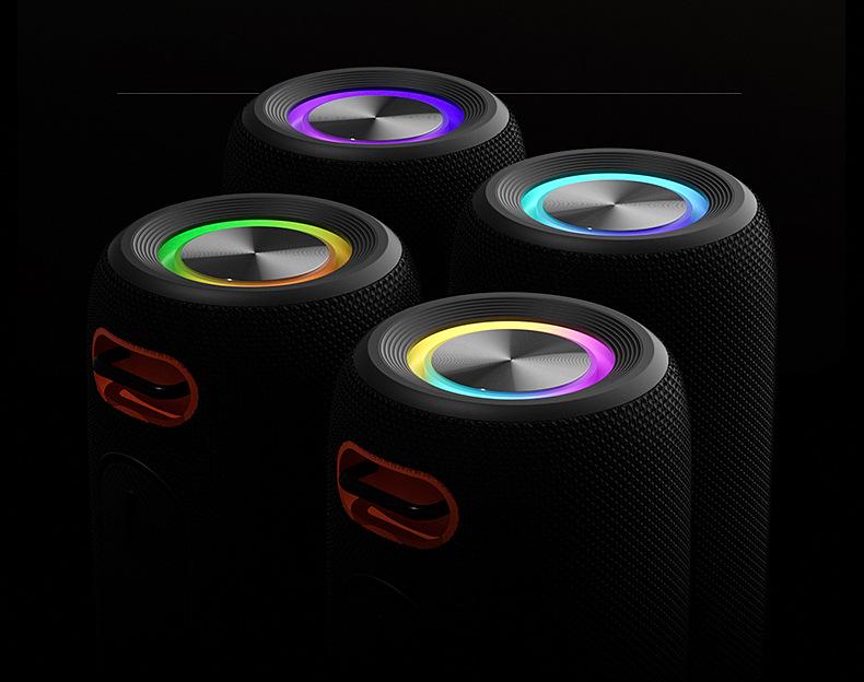 Портативная водонепроницаемая Bluetooth-колонка высокой мощности с мощным басом