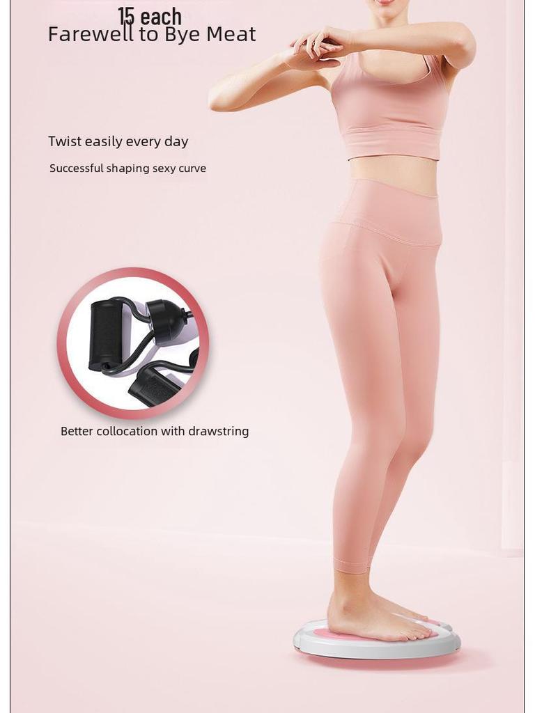 Бесшумный магнитный тренажер Waist Twister для домашнего фитнеса и упражнений