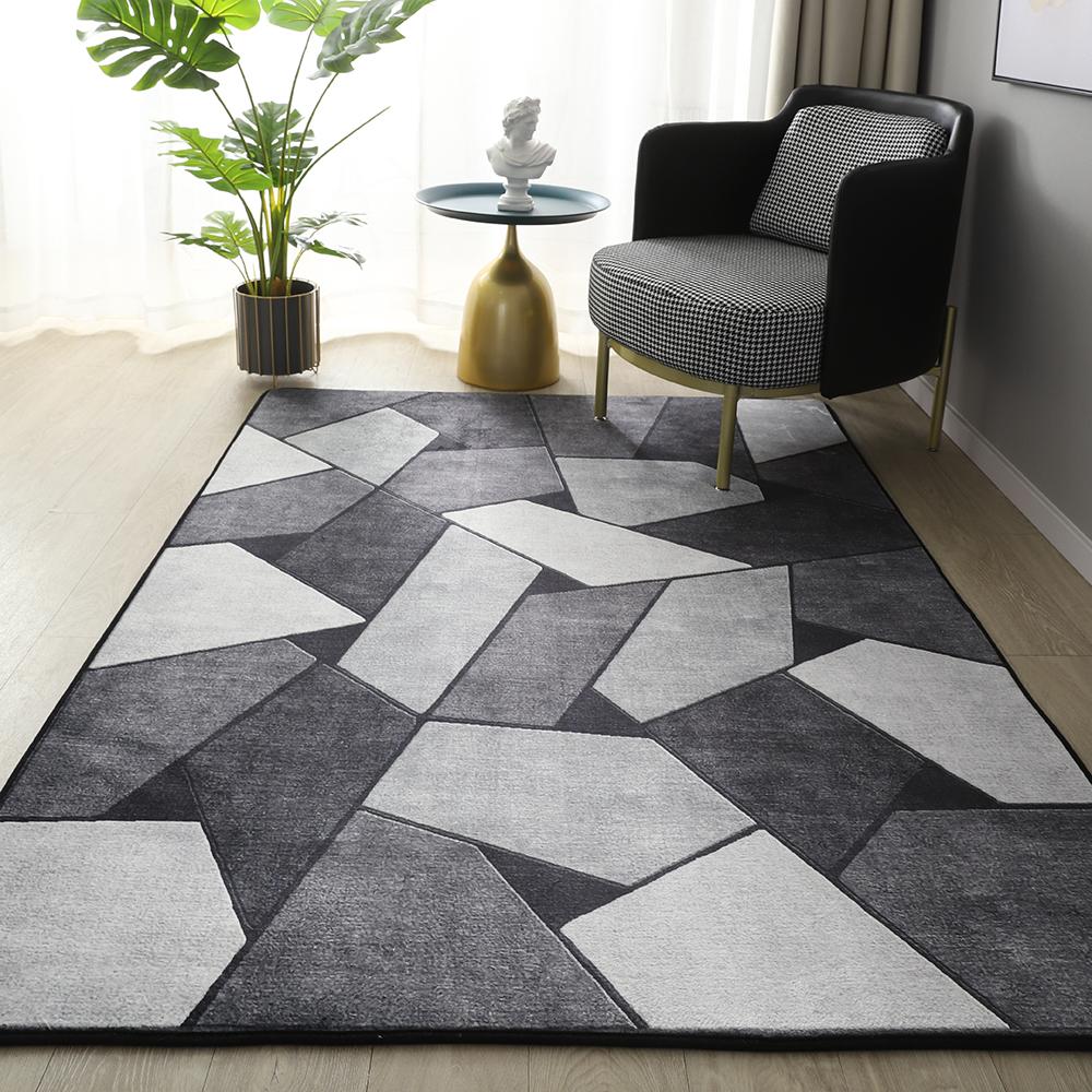 Geometric Printed Carpet Living Room luxury 160x230 Large Area rugs for bedroom decoration soft non-slip floor mat for kids room