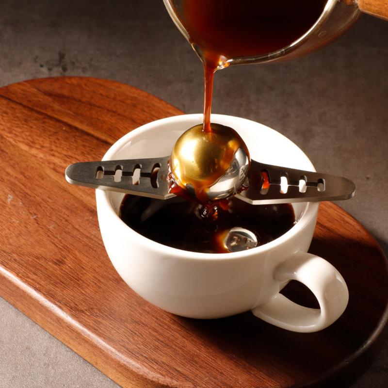 Кофейный замороженный шарик для эспрессо, многоразовые шарики из нержавеющей стали для льда, охлаждающий усилитель вкуса кофе, кухонный инструмент для кофе