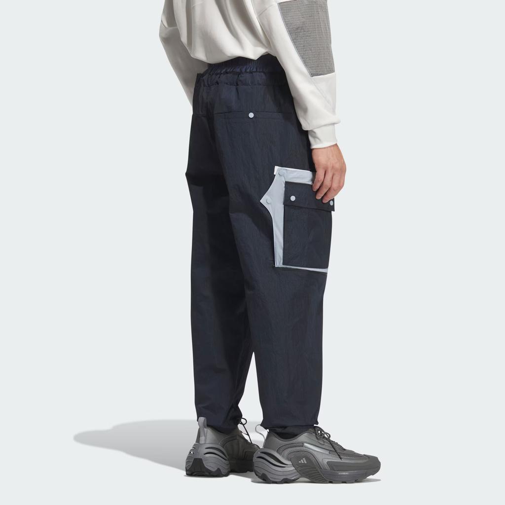 Adidas Fos Future Style Woven Joggers Unisex Joggers Aurora-Ink-Blue Bright-White JM8637