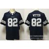 Mens NFL Dallas Cowboys Embroidered Jersey Rugby Style Football Uniform Top Fans Casual Wear
