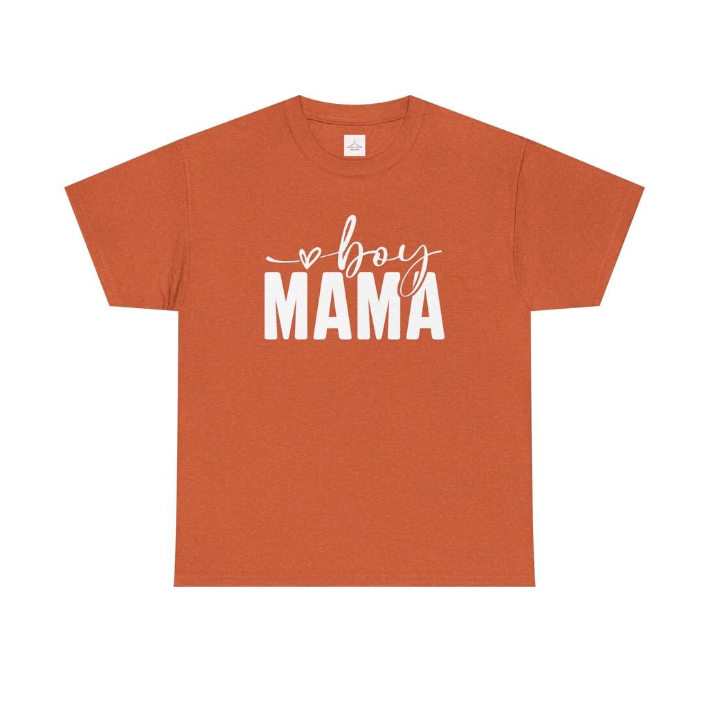 Boy Mama Tee - Perfect Gift for Moms, Casual Wear, Baby Showers, Mother's Day