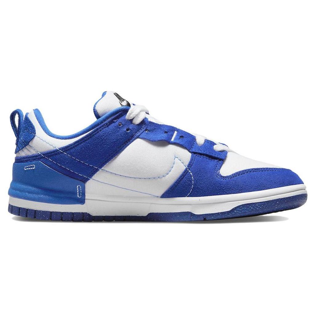 Nike Dunk Low Disrupt 2 Белые женские кроссовки Hyper Royal Синий университетский синий DH4402-102