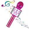 Беспроводной Bluetooth-микрофон для караоке для детей, портативный ручной микрофон-динамик для караоке 5-в-1, FM-радио для детей
