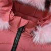 Girls Winter Clothing Children Medium and Long Down Jackets Fashion Hooded Cotton Padding Coats for Girl