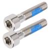 2 шт. Болты выноса руля велосипеда M6x30 мм для горного и шоссейного велосипеда, винты крышки рулевой колонки, серебристые