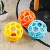 Durable Geometric TPR Pet Toy Ball for Dogs and Cats