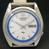 Б/У винтажные мужские часы SEIKO ACTUS AUTOMATIC 7009A из Японии с белым циферблатом a433677-2 R118-a433677