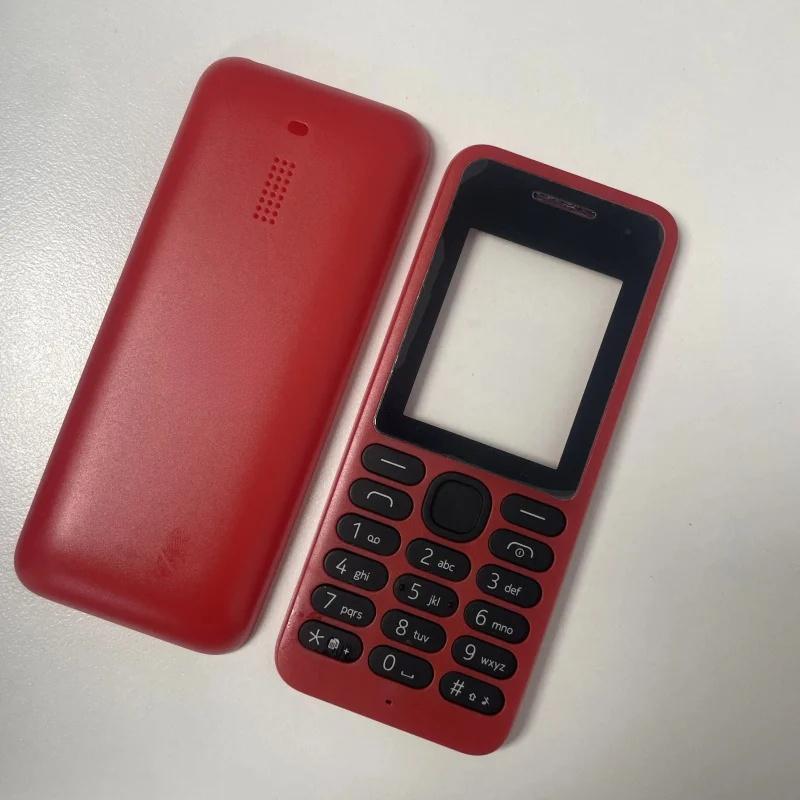 Для Nokia 2017 130 Ta-1017 130 DS RM-1035 rm1122 корпус мобильного телефона задняя крышка батареи полная передняя панель с клавиатурой