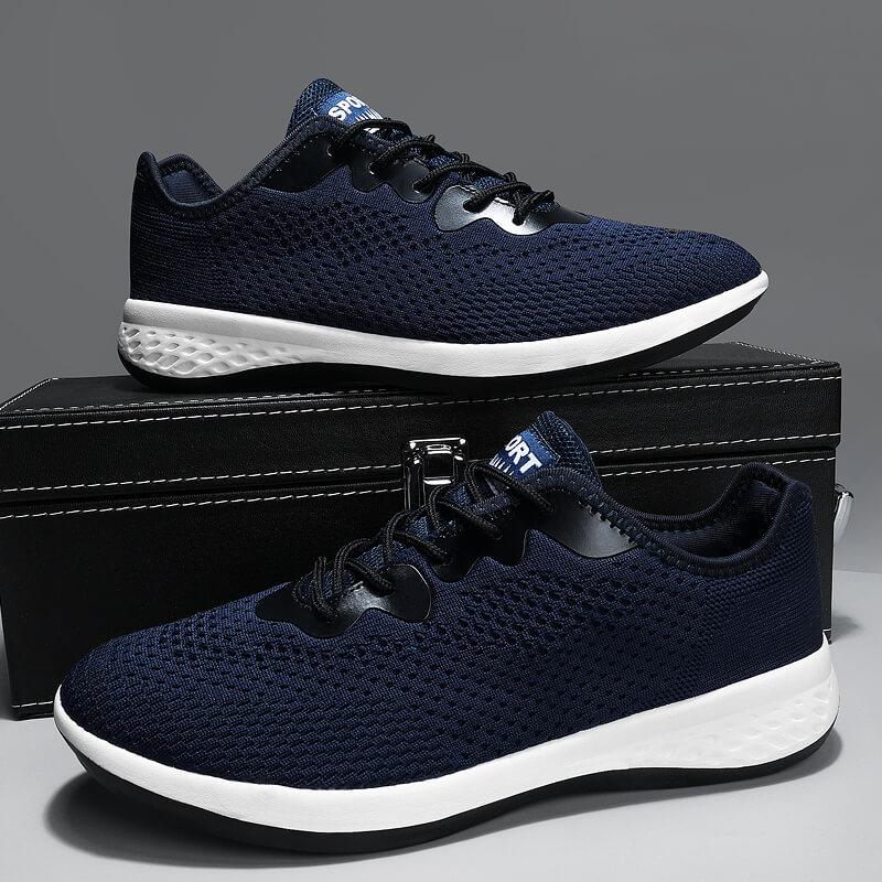 MAEDEF Мужская повседневная обувь Дышащая сетка Легкие Удобные кроссовки для ходьбы Прочная Модная уличная спортивная обувь для мужчин