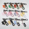 Leather Keychain Ins Cute Keyring Cartoon Horse Hanging Ornament Gift