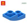 283 шт./лот 24201 Скат Изогнутый 2 X 1 X 2/3 Перевернутый Блокmoc Оттенки Крепления Совместимый featuring Кирпич Сделай Сам Детская Игрушка