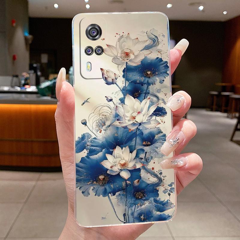 Чехол для vivo Y31 2021 Милый Крутой Мальчики Девочки Прозрачный Силиконовый Задний Чехол Для Vivo Y53S 4G Y31 Y51 Y51A Y 31 V2036 Чехол для Телефона