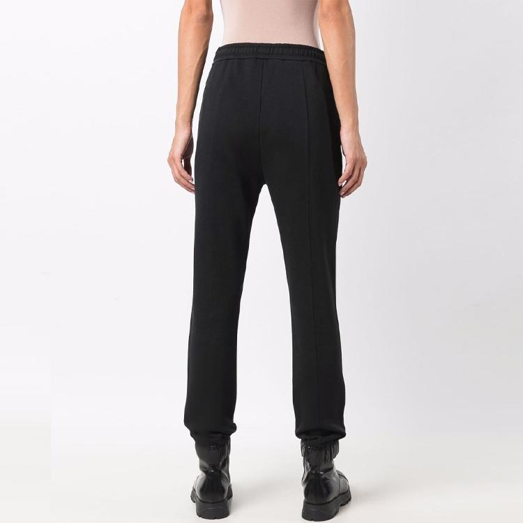 Moncler FW21 Casual Logo Sports Trousers Women bottoms Black H2-093-8H00012-809LC-999