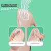 1 пара силиконовых гелевых вкладышей для подкладки на высоком каблуке, защитных вставок для обуви