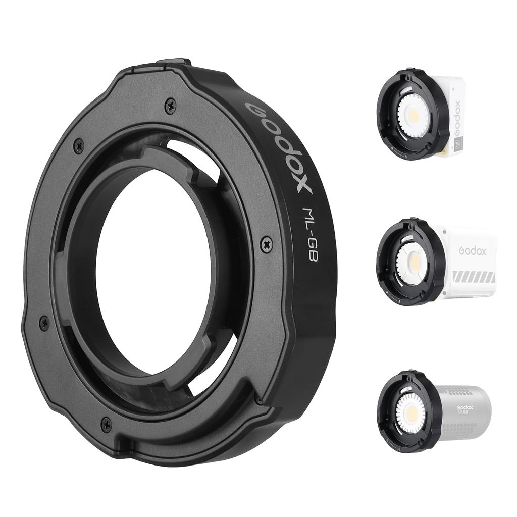 Godox Bowens Mount Bowens Strobe Mount Godox Godox ML60Bi Eligible Invoice Available ML-GB Adapter, Adapter, Mount, AD300Pro, ML100Bi, ML60IIBi, ML30,