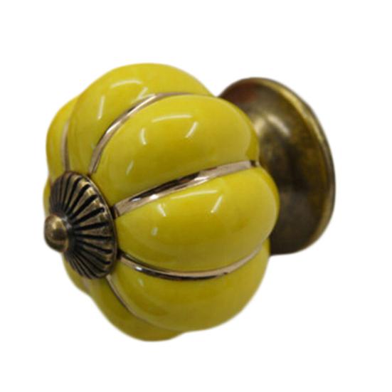 Ретро керамический тыквенный шкаф, дверной ящик, комод, ручка-ручка