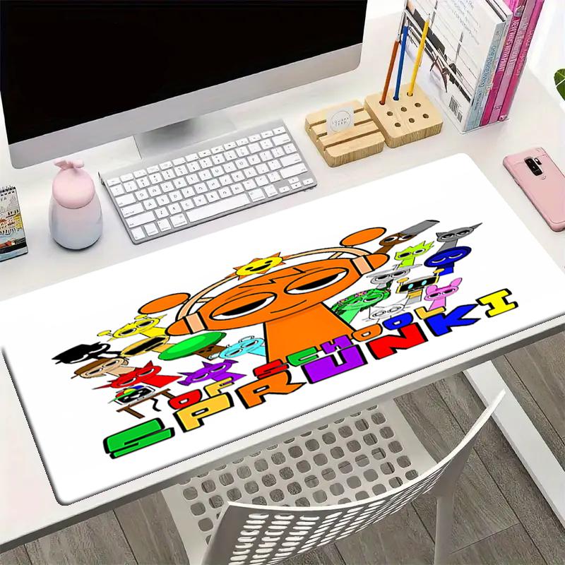 Sprunki Theme Mouse Pad, Non Slip Rubber Base, Multifunctional Office & Home Decor, Perfect for Workspace Personalization.