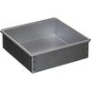 Tiger Crown Ulster Marche Square Baking Mold, 140mm, No. 2367, Body: Aluminum-plated Steel, Reinforcement: Stainless Steel, Made In Japan, WML4707