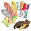 HafaAdai Cat Toys, Plush Toys, Solitaire Fish and Catnip Toys, 13-Piece Set, Chew Toys