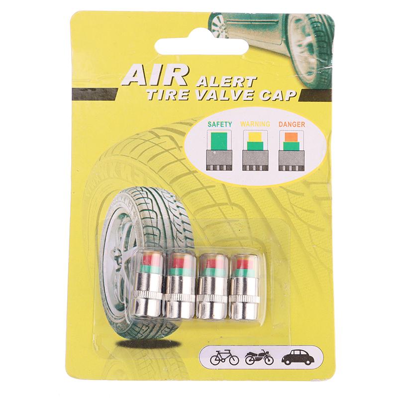 4 шт./компл. индикатор давления в шинах автомобиля, манометр для измерения давления в шинах, датчик контроля крышки клапана для внешнего обнаружения клапана