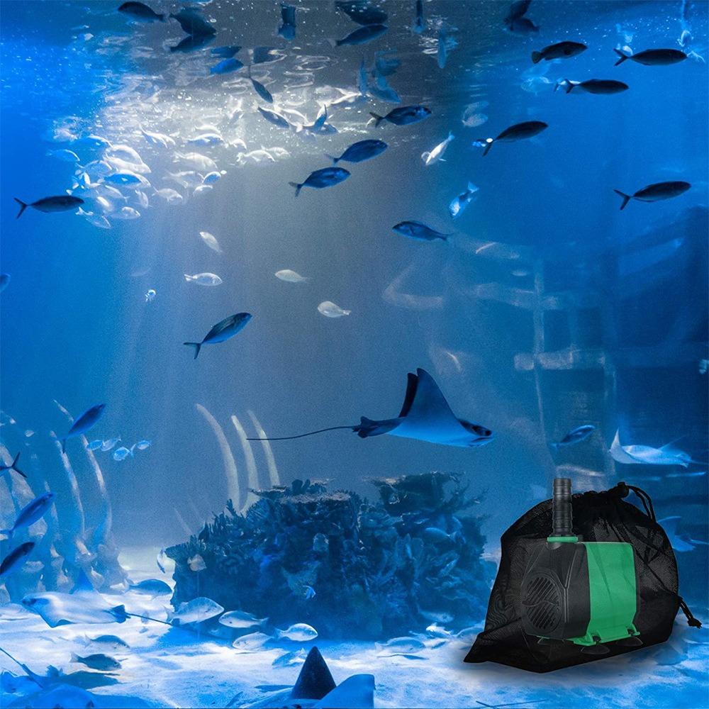 Isolation Bag Black Drawstring Pumps Barrier Filter Mesh Bag Net Bag Water Pump Filter