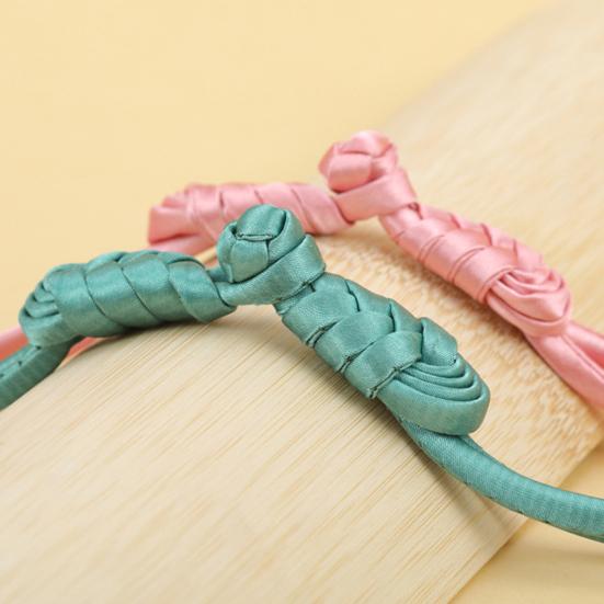 2 шт., пуговица Cheongsam, элегантная мягкая ткань, классическая китайская пуговица с длинным хвостом, Тан, костюм, украшение