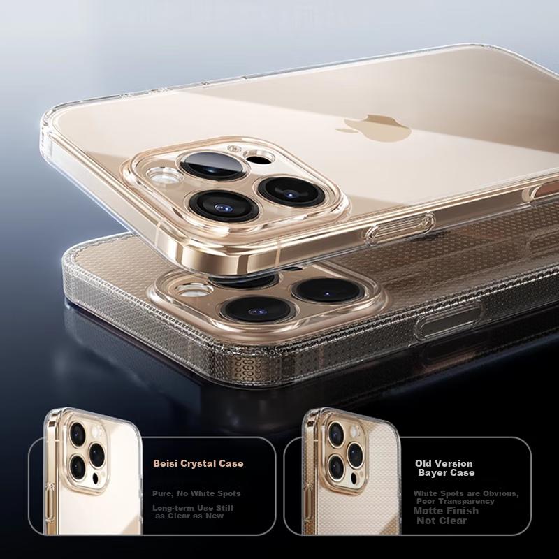 Baseus True | Ice Crystal Heat DissipationIPhone 16 Pro Max Case, 16 Pro Max Transparent Full Coverage Ultra-Thin Magnetic Anti-Drop Heat Dissipatio