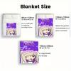Lyna 2D Flat Pattern Flannel Blanket High quality All Seasons Warmth and Comfort Perfect for Christmas Gifts.NMT0928636