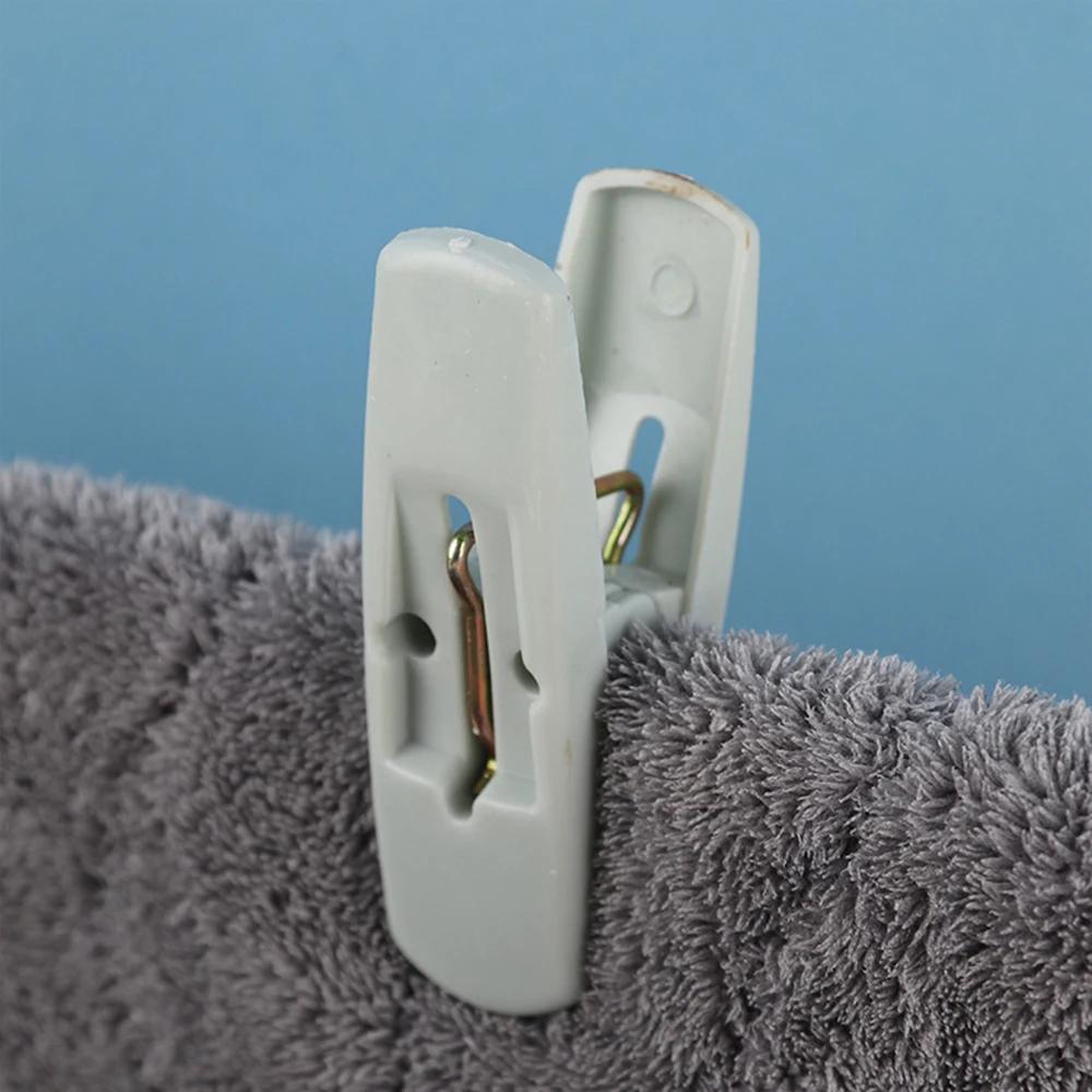 10 шт. Пластиковые прищепки Случайный цвет Зажимы для одежды для сушки белья В помещении На улице Подвешивание Бельевая веревка Папка для одежды