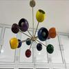 Mid-Century Modern Colorful Sputnik Chandelier Retro Multi-Color Ceiling Light Modern Art Deco Pendant Lamp
