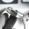 Мужские автоматические механические часы AP Royal Oak 15407, водонепроницаемые, с люминесцентными метками, стальной браслет