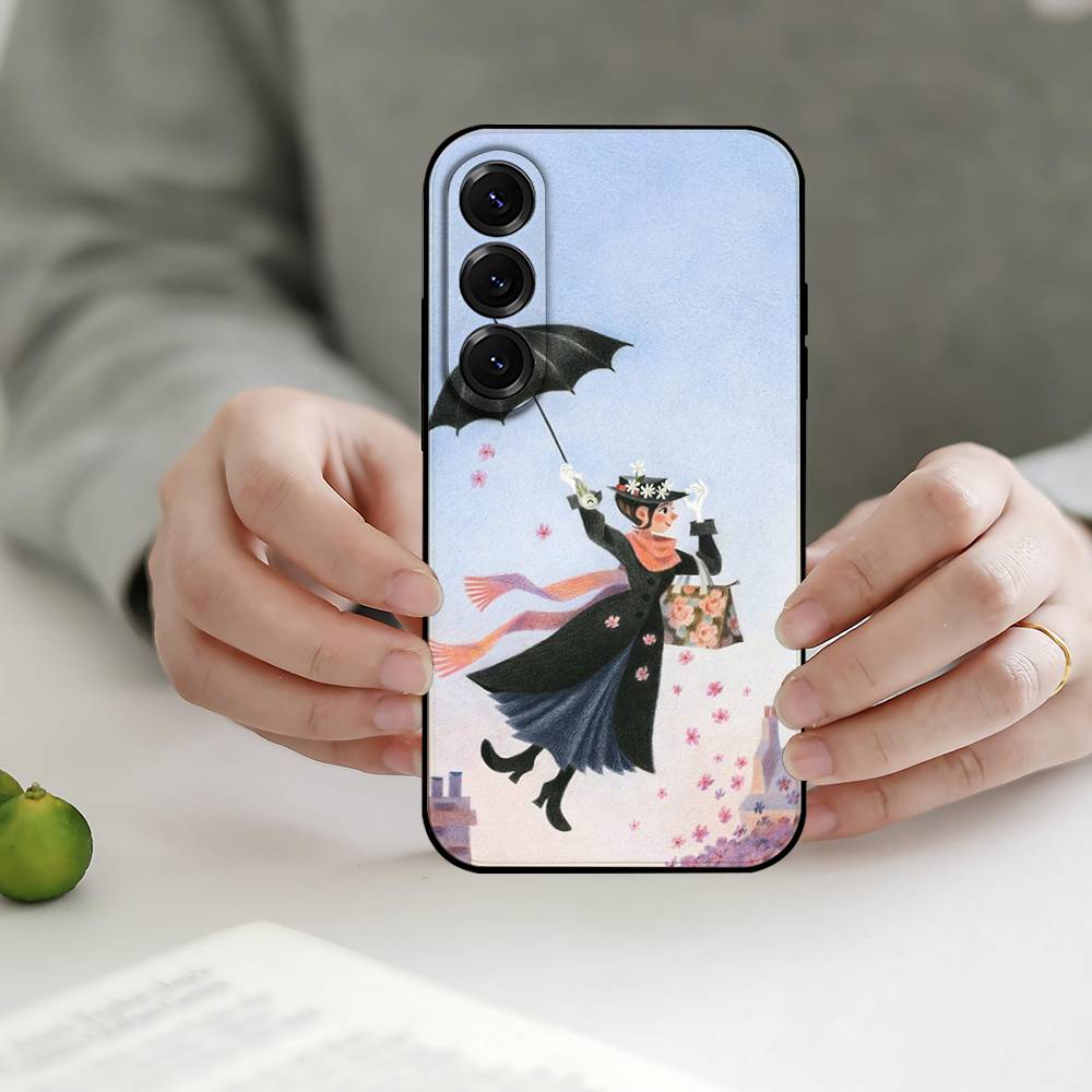 Чехол для телефона Mary P-Poppins для Samsung Galaxy S21 S22 S23 S24ULTRA S25ULTRA FE Ultra Plus5G A52S S26 Мягкий чехол