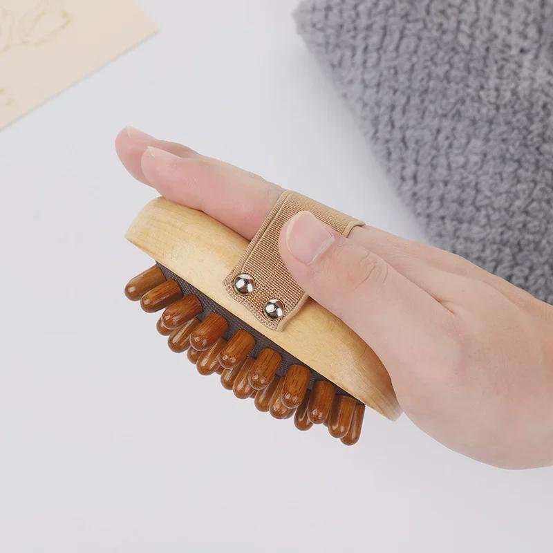 Beech Wood Handheld Air Cushion Massage Brush