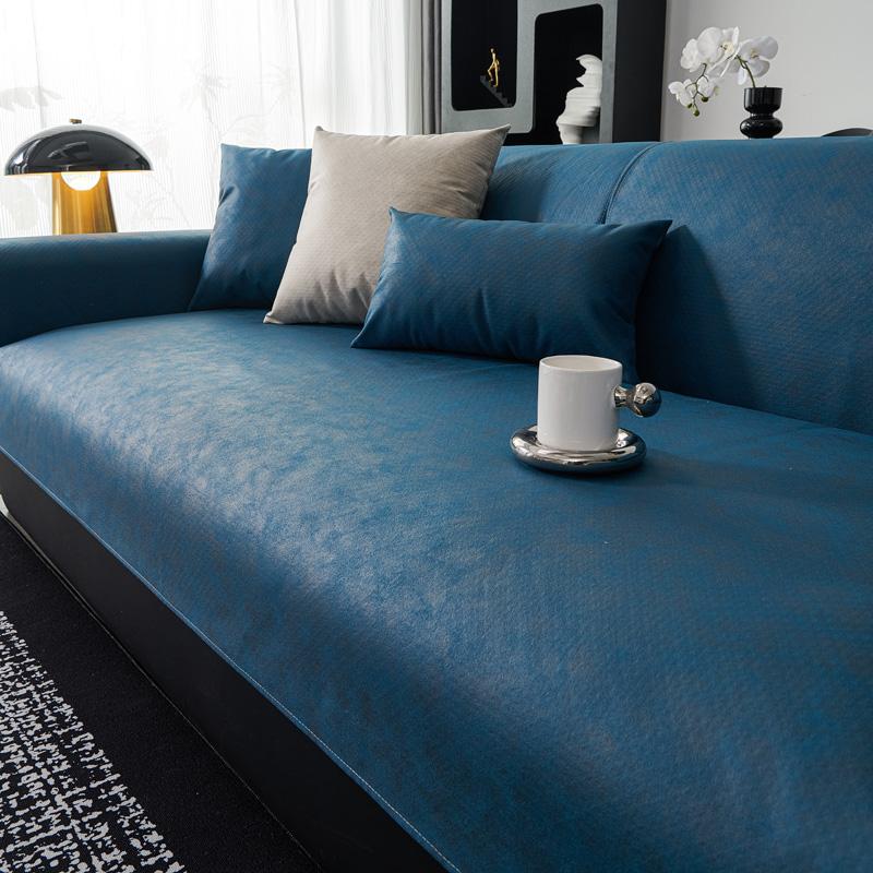 Водонепроницаемый чехол для дивана, однотонный диван для гостиной, подушка для дивана, нескользящая подушка для дивана, подлокотник, комбинированные чехлы, детский коврик для домашних животных