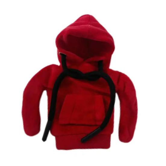 Универсальная толстовка с капюшоном для рычага переключения передач автомобиля, чехол для рычага переключения передач, забавная мини-толстовка с капюшоном, автомобильный декор, украшение для салона автомобиля, подарок