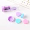 Точилка для карандашей Candy Color Mini и ластики, канцелярские принадлежности, стиль точилки для карандашей, случайный