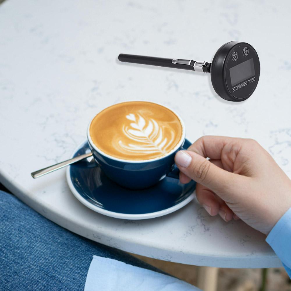 Waterproof Coffee Thermometer Probe Instant Read Food Temp Gauge Temperature Tester Barista