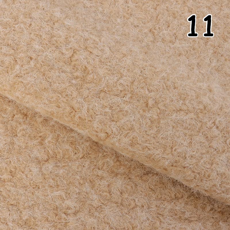 100x150 см Кашемировая шерстяная ткань Мягкий махровый шерстяной флис Для шитья своими руками Модная осенне-зимняя одежда Платье Пальто Сумка Поделки