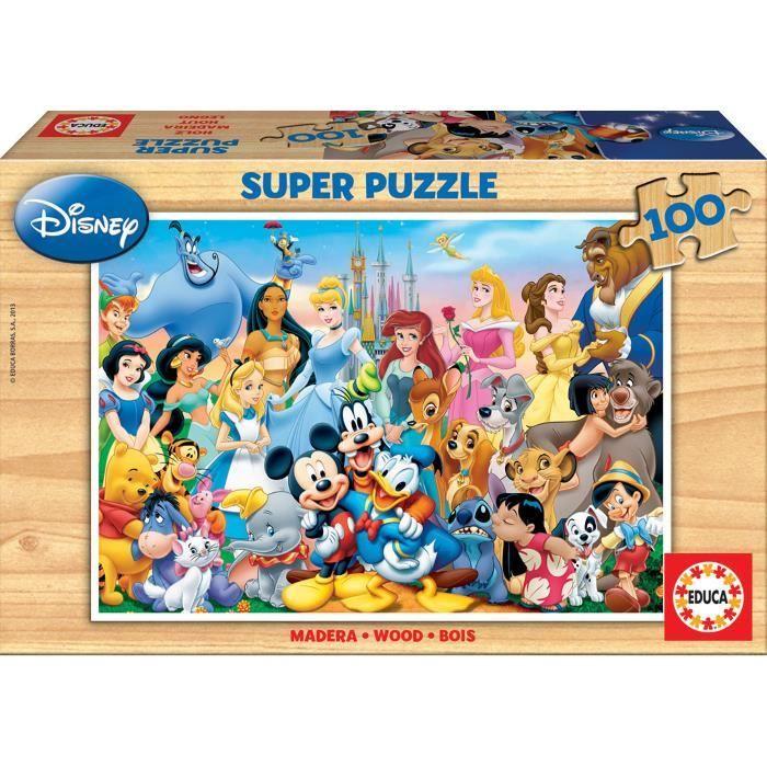 EDUCAT - Puzzle 100 pièces - DISNEY