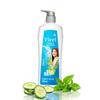 VIVEL Cooling Body Wash Mint & Cucumber 500 Ml Pump Bottle Moisturizing Refreshing Shower Gel For Soft Smooth Skin