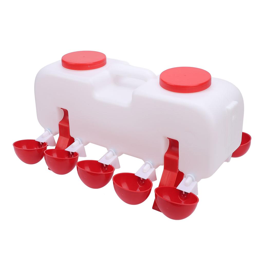 28 шт. автоматическая поилка для кур с длительным сроком службы, самонаполняющаяся система поения кур